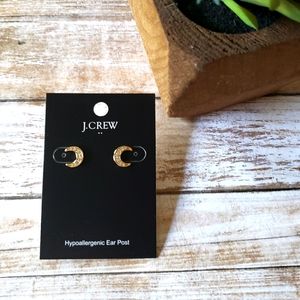 3/$33 Pavé crescent moon earring
